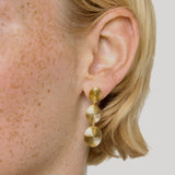 Lié Studio | The Ruby Earrings in Gold