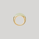 Lié Studio | The Beatrice Ring in Green Serpentine