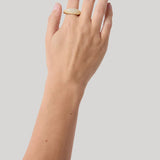 Lié Studio | The Beatrice Ring in Green Serpentine