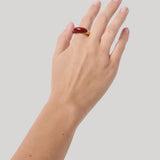 Lié Studio | The Beatrice Ring in Red Mookiate