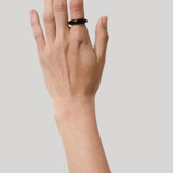 Lie Studio | The Ines Ring in Black Onyx
