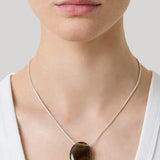 Lié Studio | The Julia Necklace in Smoky Quartz