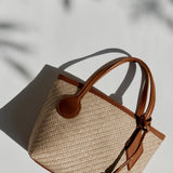 Liffner | Sprout Tote Micro in Raffia