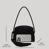 Liffner | Tassel Clutch in Black