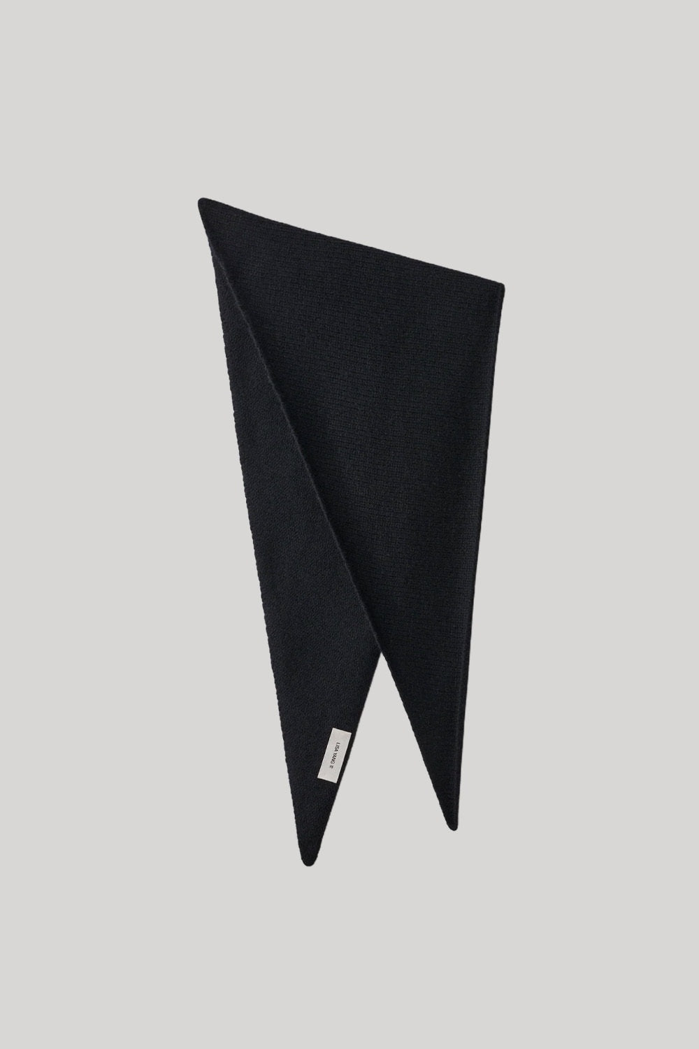 Black bandana scarf
