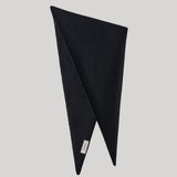 Black bandana scarf