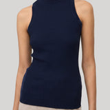 Lisa Yang | The Amya Top in Navy