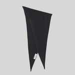 Black cashmere scarf