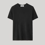 Black crew neck t shirt