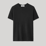Black crew neck t shirt