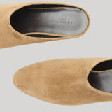 Le Monde Beryl | Allegra Mule in Taupe Suede