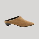Le Monde Beryl | Allegra Mule in Taupe Suede