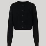 Loulou De Saison | Heike Cashmere Cardigan in Black