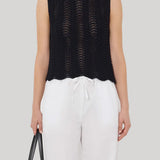 Loulou De Saison | Vittoria Ottoman Crochet Top