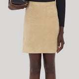 Loulou De Saison | Engel Suede pencil skirt
