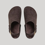 A.Emery | Louis Clog in Mulch Suede