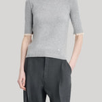 Grey baby tee