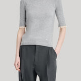 Grey baby tee