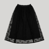 Maria McManus | Circle Skirt in Black Lace
