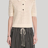 Maria McManus | Lace Crochet Polo