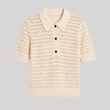 Maria McManus | Lace Crochet Polo