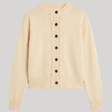 Maria McManus | Ladder Stitch Cardigan in Ecru