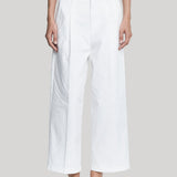 Maria McManus | Pleat Front Trouser in White