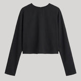 Matteau | Dolman Silk Blouse in Black
