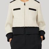 Max Mara | Cotton and Linen Basketweave Jacket
