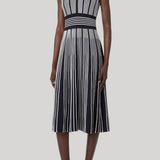 Max Mara | Sleeveless Viscose Yarn Dress in Ultramarine