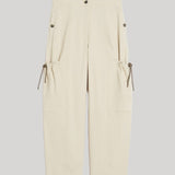 Max Mara | Stretch Cotton Cargo Trousers