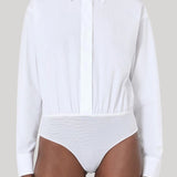 Max Mara | Poplin Shirt Bodysuit