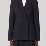 Max Mara | Wool-blend Seersucker Blazer