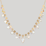 Eden Presley | Moonstone and Sapphire Rock Candy Shine Necklace