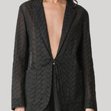 Forte Forte | "Broderies Anglaise" Embroidery Muslin Jacket