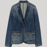 Nili Lotan | Elton Denim Blazer