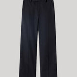 Nili Lotan | Bethany Wool Pant in Black