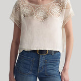 Nili Lotan | Calia Top in Ivory
