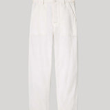 Nili Lotan | Earl Cotton Pant in Vintage Cream