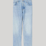 Light wash denim jeans