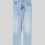 Light wash denim jeans