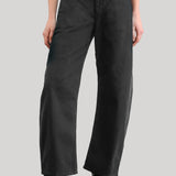 Nili Lotan | Tribeca Cotton Pant in Carbon