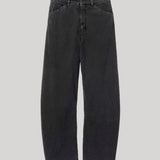 Nili Lotan | Tribeca Cotton Pant in Carbon