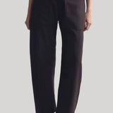 Nili Lotan | Shon Wool Pant in Brown Herringbone
