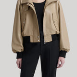 Nour Hammour | Briar Cropped Bomber Jacket