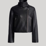 Nour Hammour | Varda Leather Biker Jacket