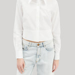 White collared shirt