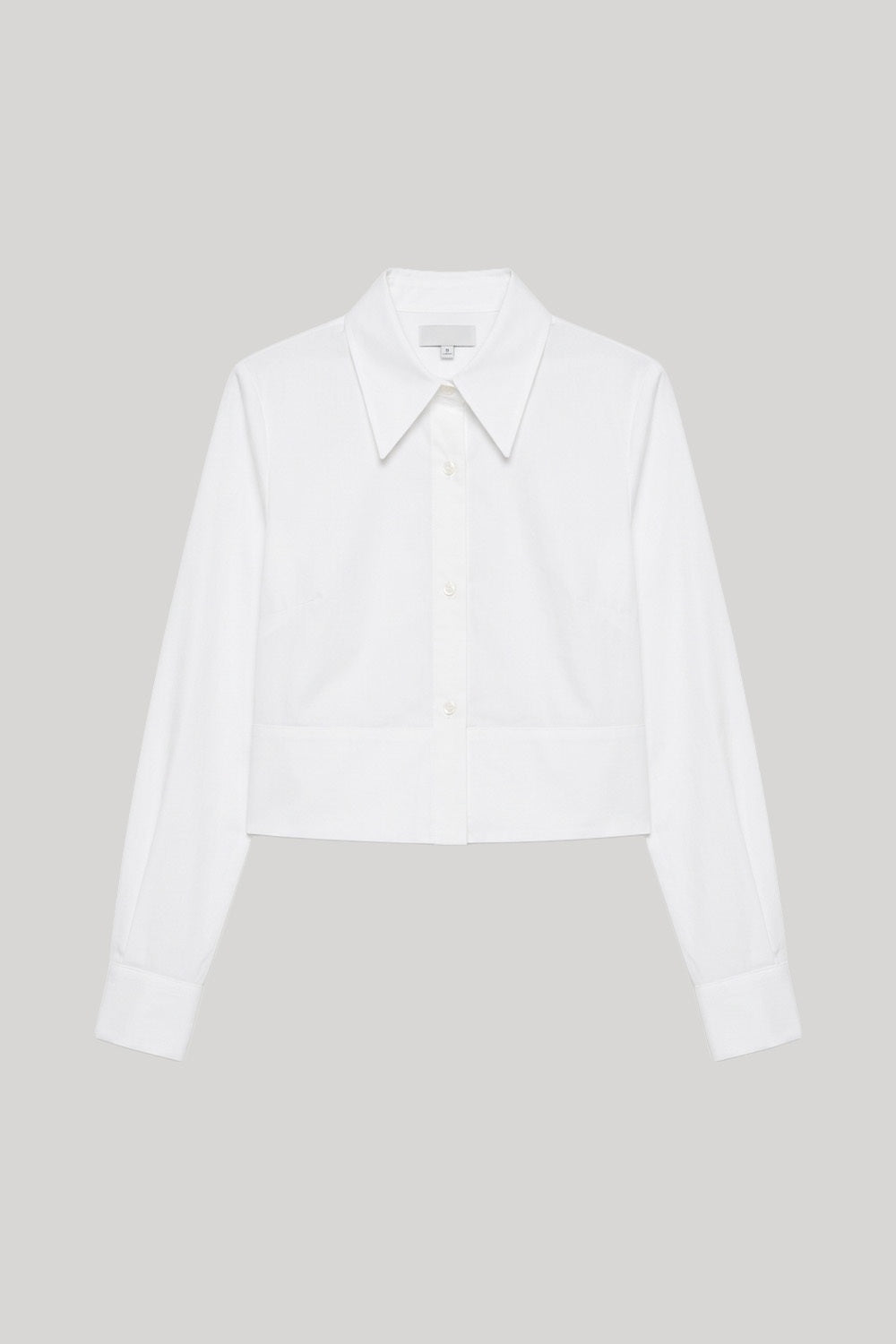 White collared shirt