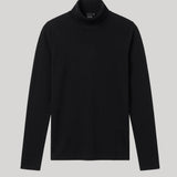 Odeeh | Turtleneck Sweater in Jet Black