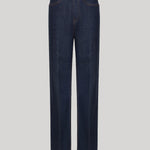 Dark wash blue jeans